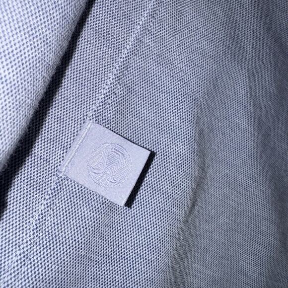 Lululemon Shirt Mens Large Blue Button Up Commission Active Outdoor - Picture 5 of 6